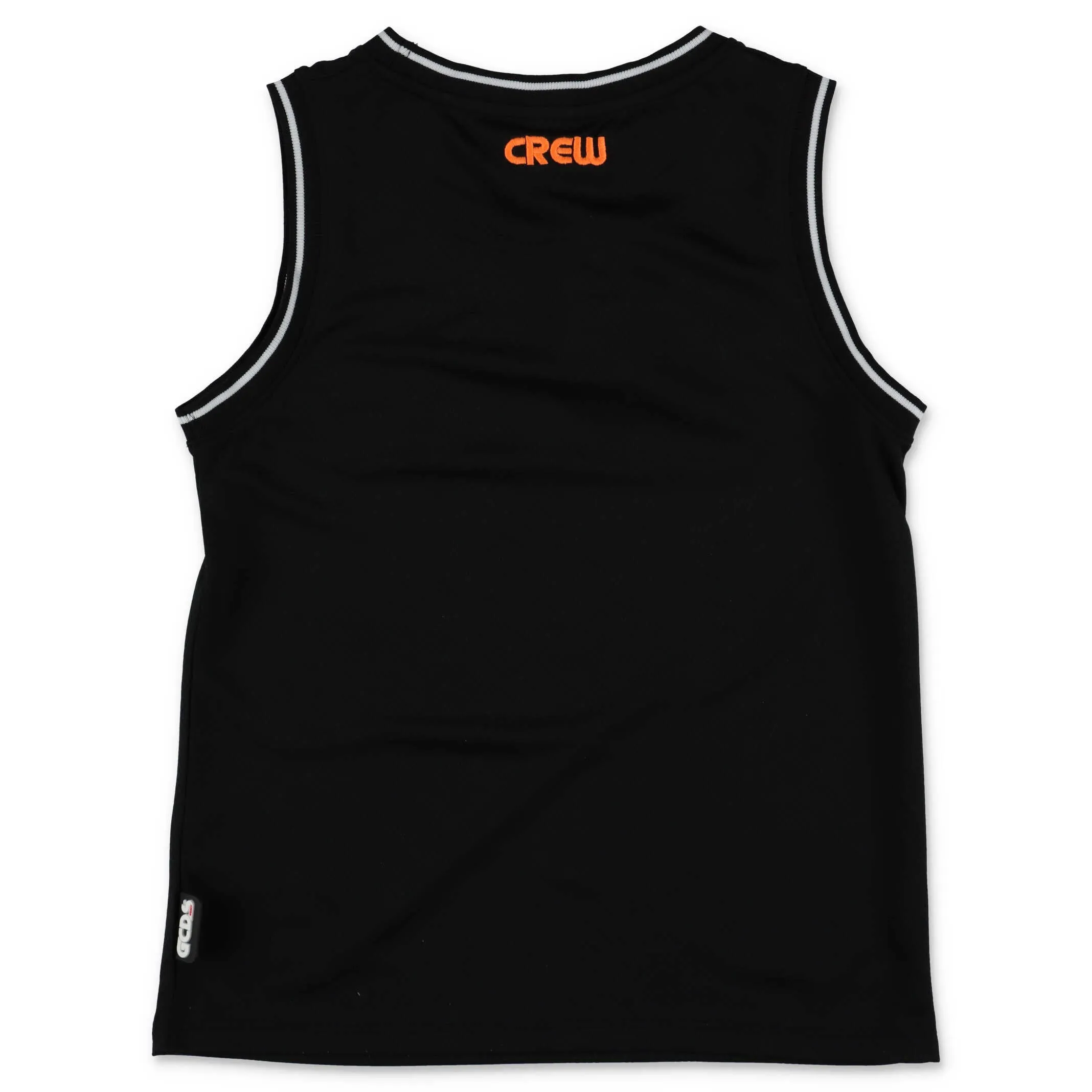 GCDS Kids Logo Printed Tank Top