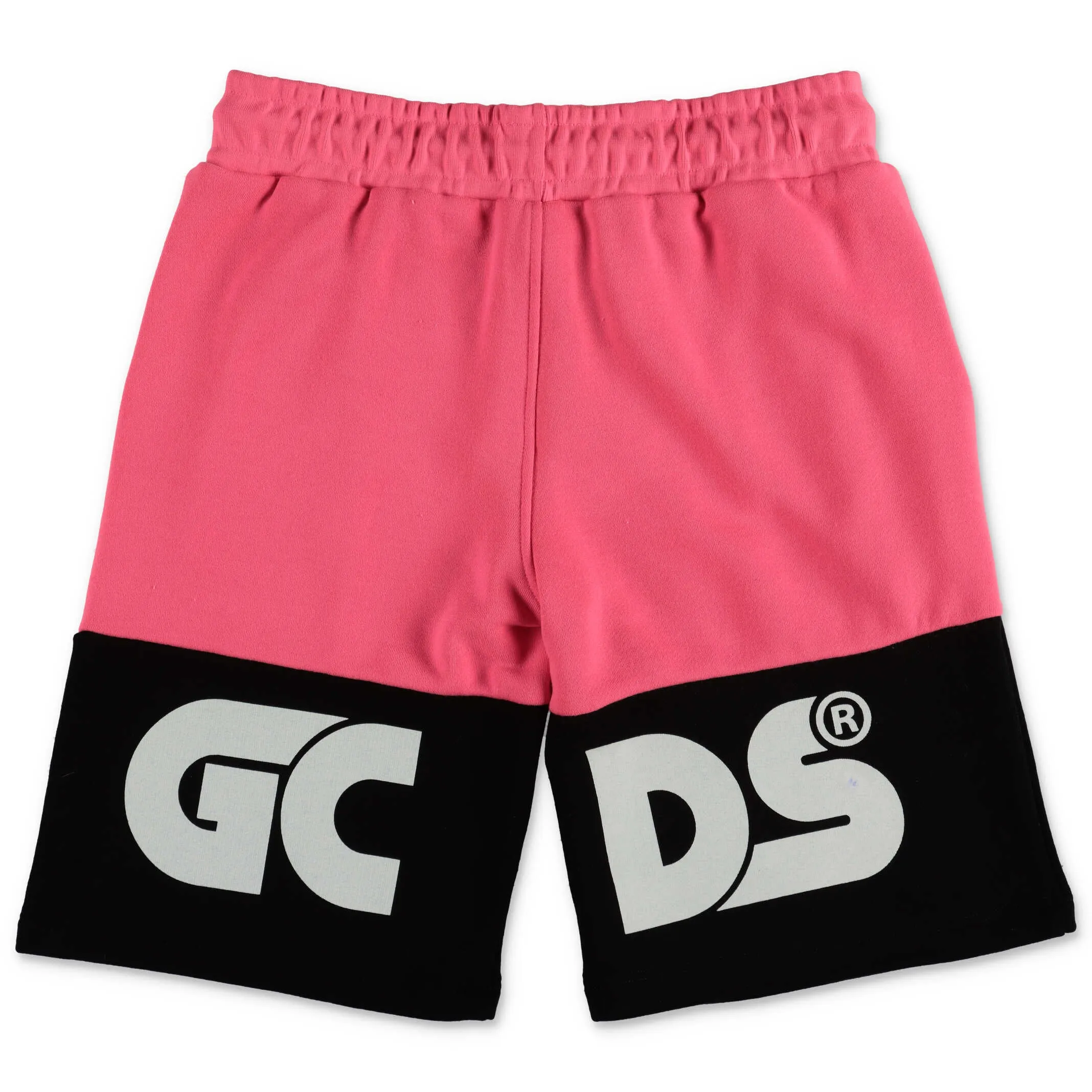 GCDS Kids Logo Printed Two-Tone Shorts