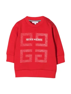 Givenchy Kids 4G Logo Printed Crewneck Sweatshirt