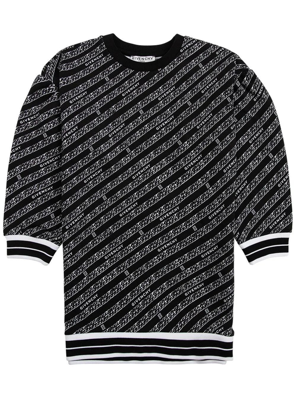 Givenchy Kids Allover Logo Print Dress