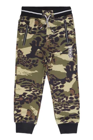 Givenchy Kids Camouflage Print Drawstring Pants
