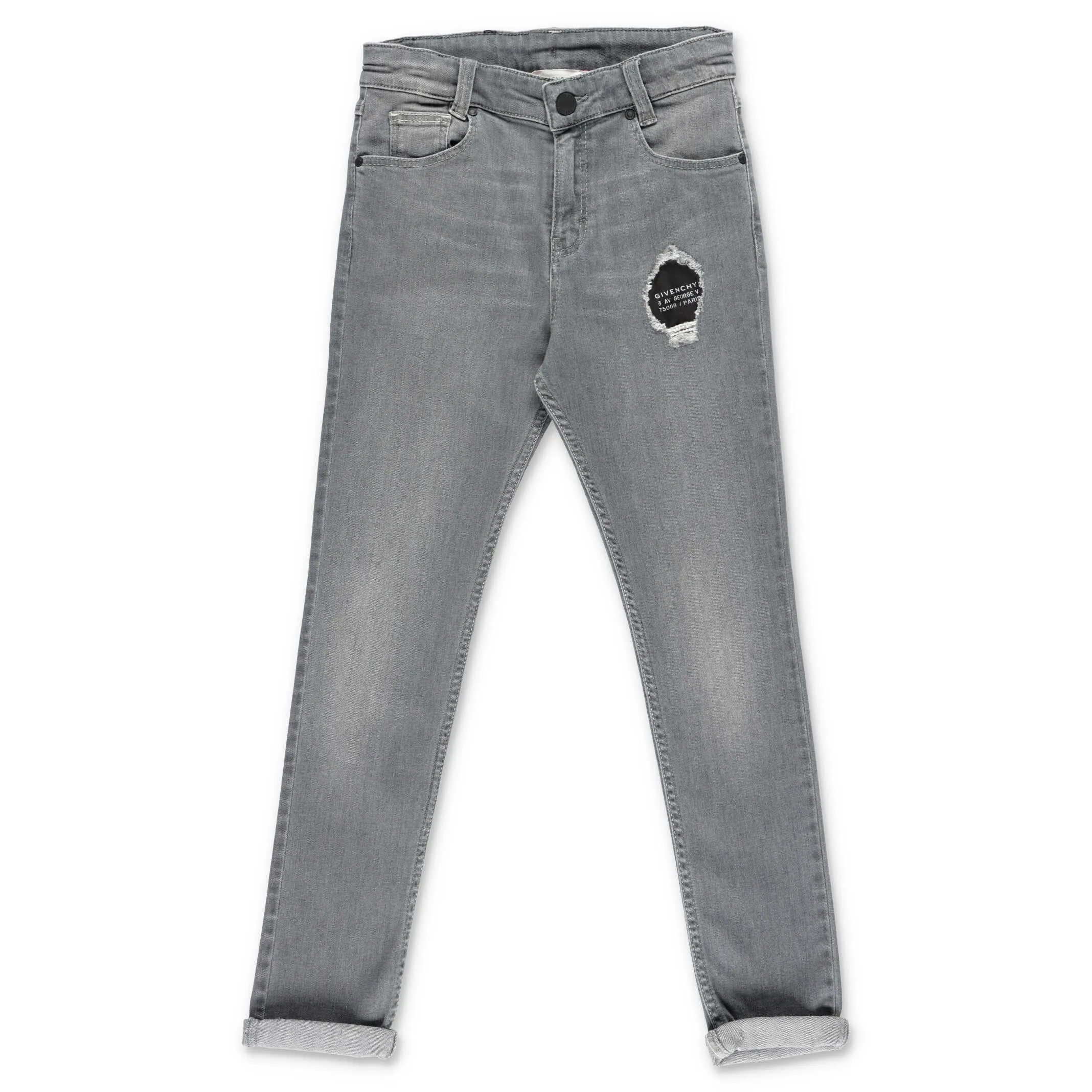 Givenchy Kids Distressed Effect Jeans