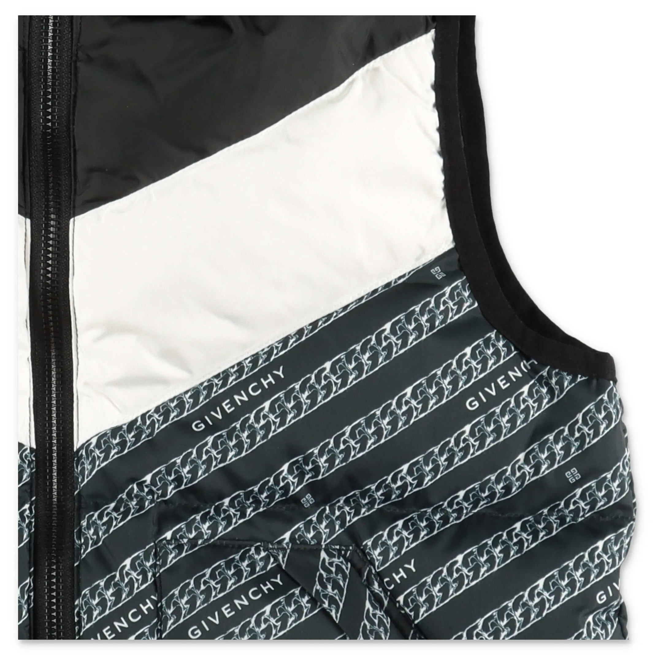 Givenchy Kids Logo Chain Printed Gilet