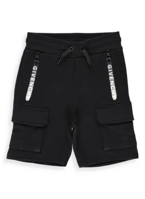 Givenchy Kids Logo Drawstring Shorts