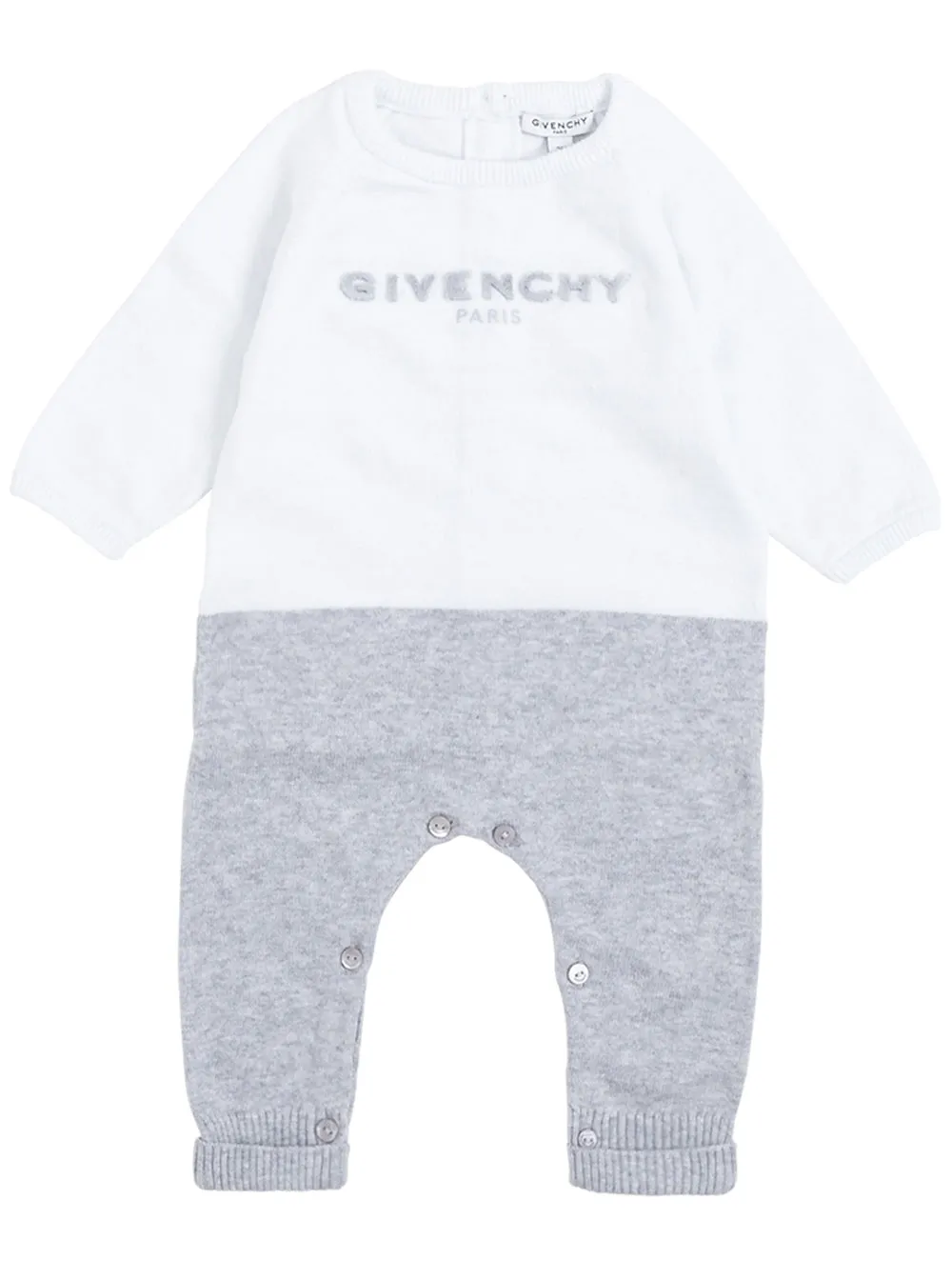 Givenchy Kids Logo Embroidered Baby Romper