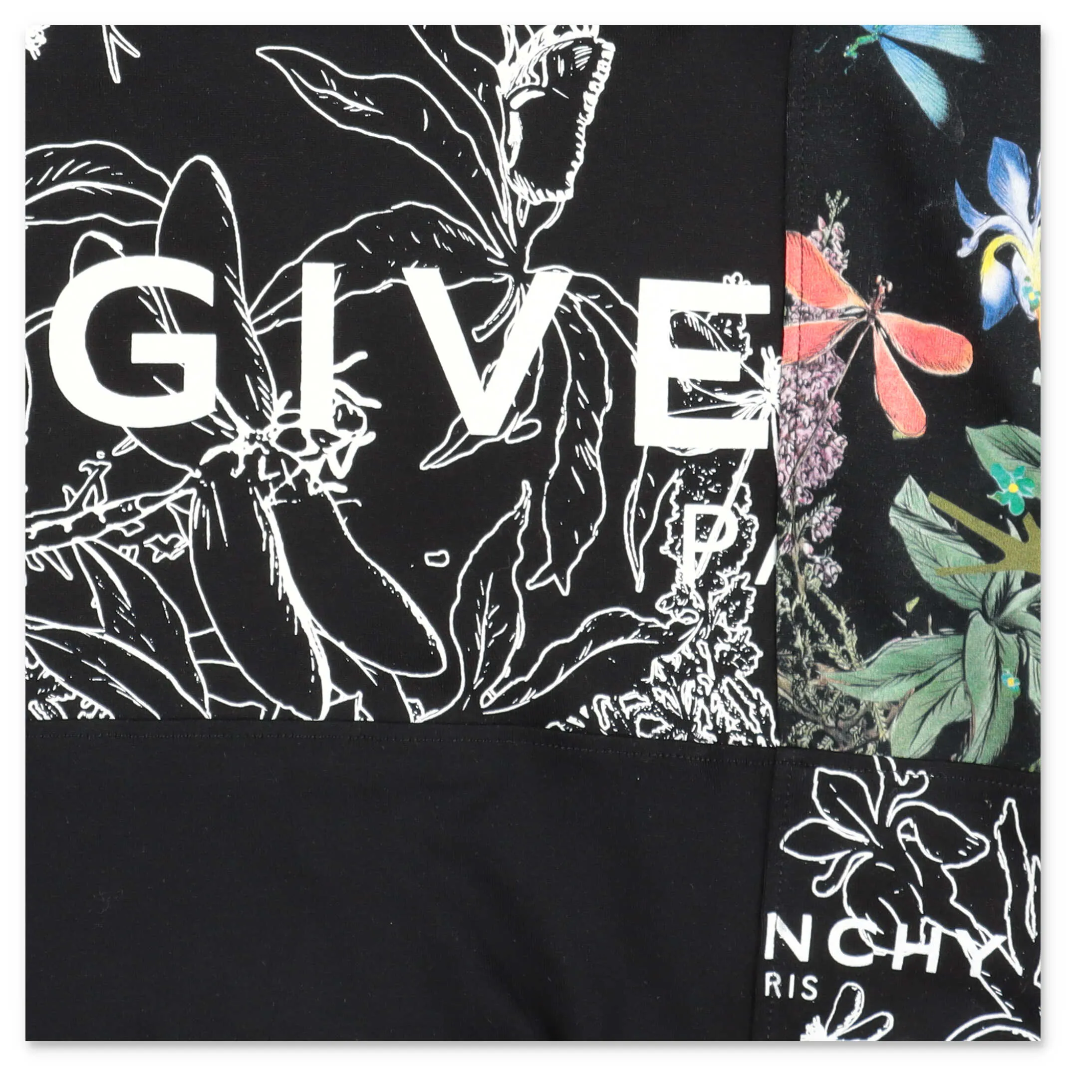 Givenchy Kids Logo Floral Print T-Shirt