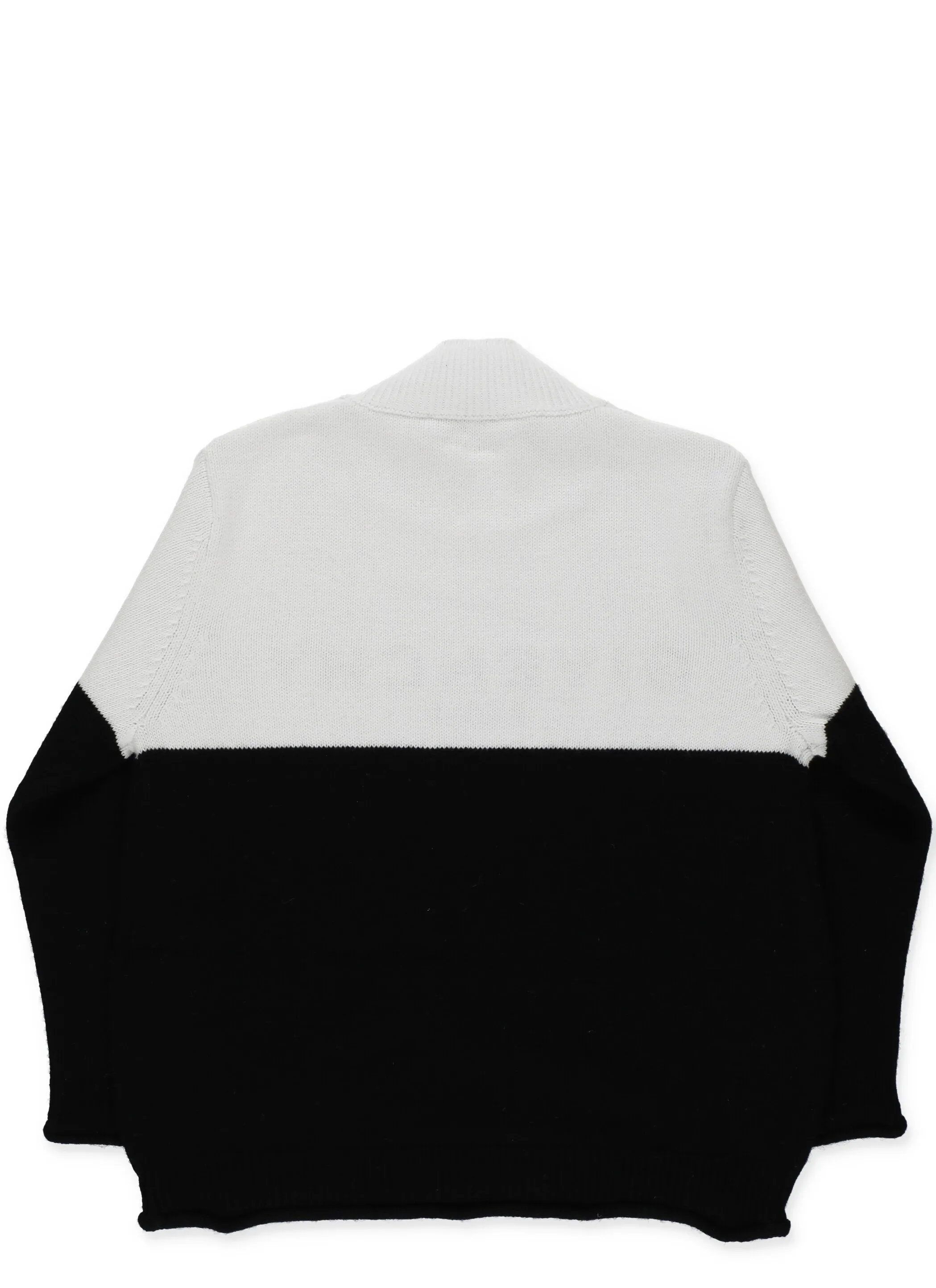 Givenchy Kids Logo Intarsia Two-Tone Jumper
