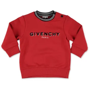 Givenchy Kids Logo Print Crewneck Sweatshirt