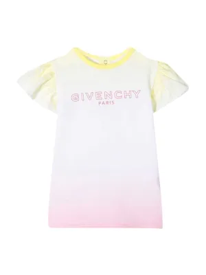 Givenchy Kids Logo Print Crewneck T-Shirt