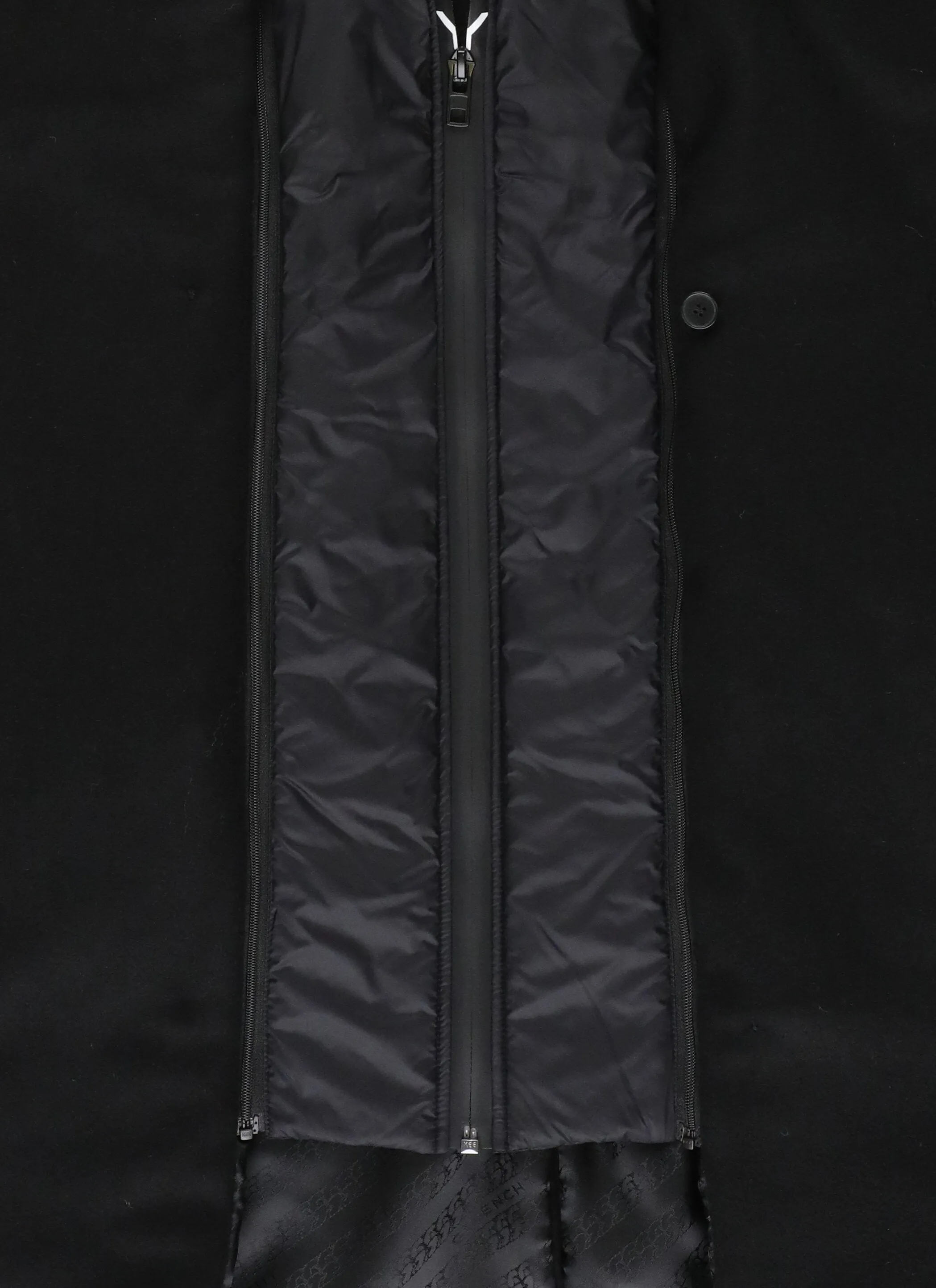 Givenchy Kids Logo Print Double Breasted Coat