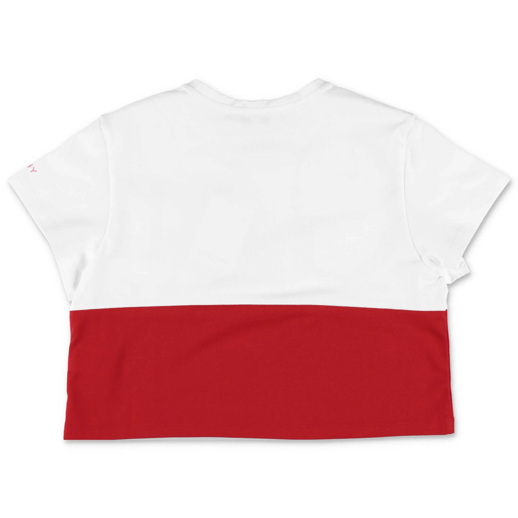 Givenchy Kids Logo Print Two-Tone T-Shirt