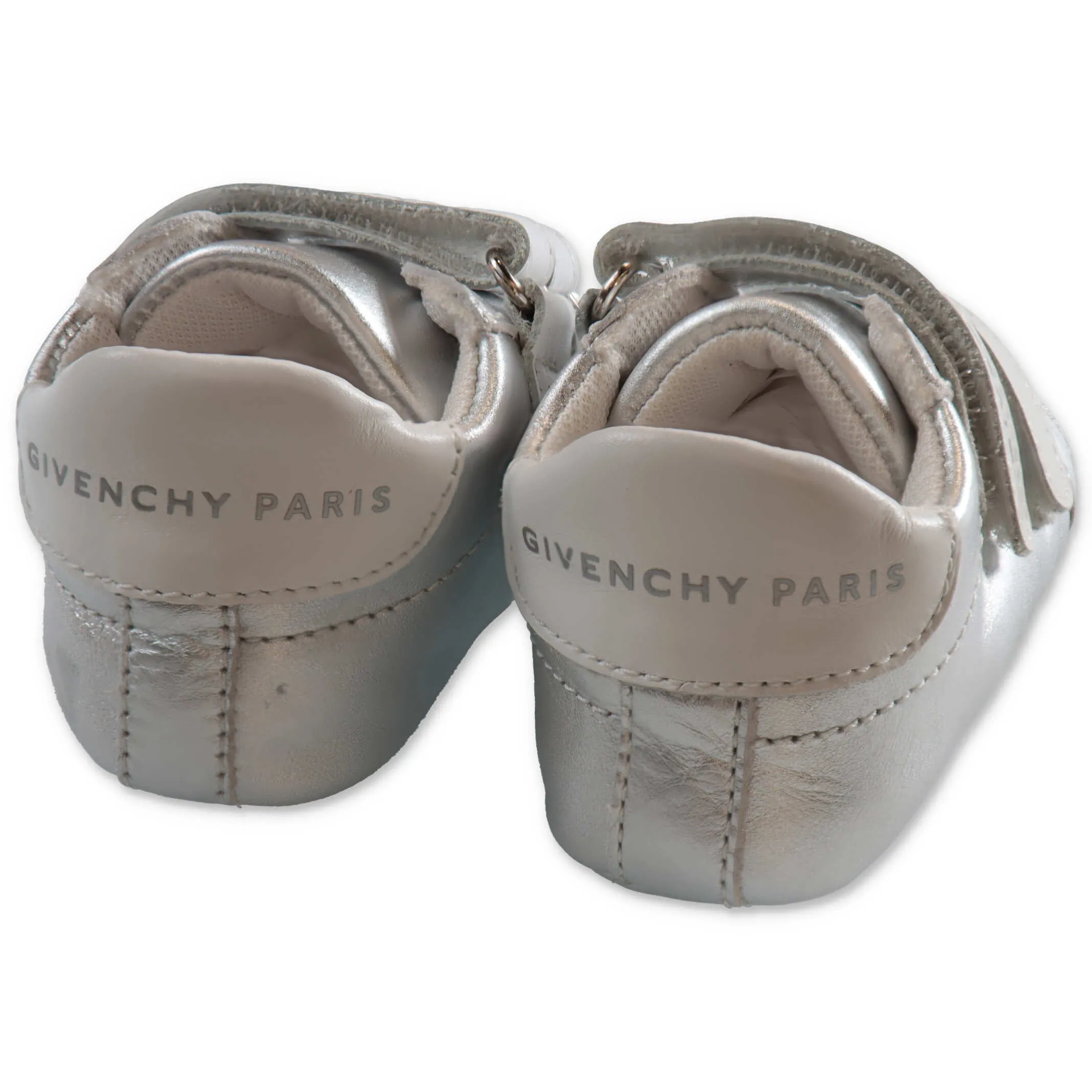 Givenchy Kids Logo Print Velcro Strap Sneakers
