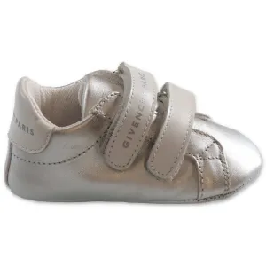 Givenchy Kids Logo Print Velcro Strap Sneakers