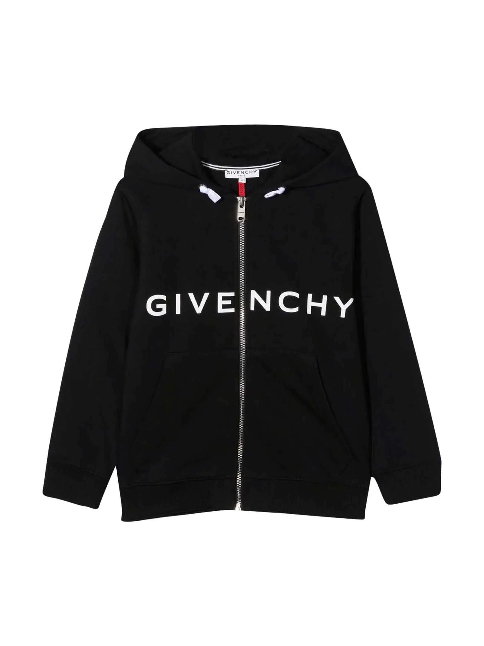 Givenchy Kids Logo Printed Drawstring Hoodie