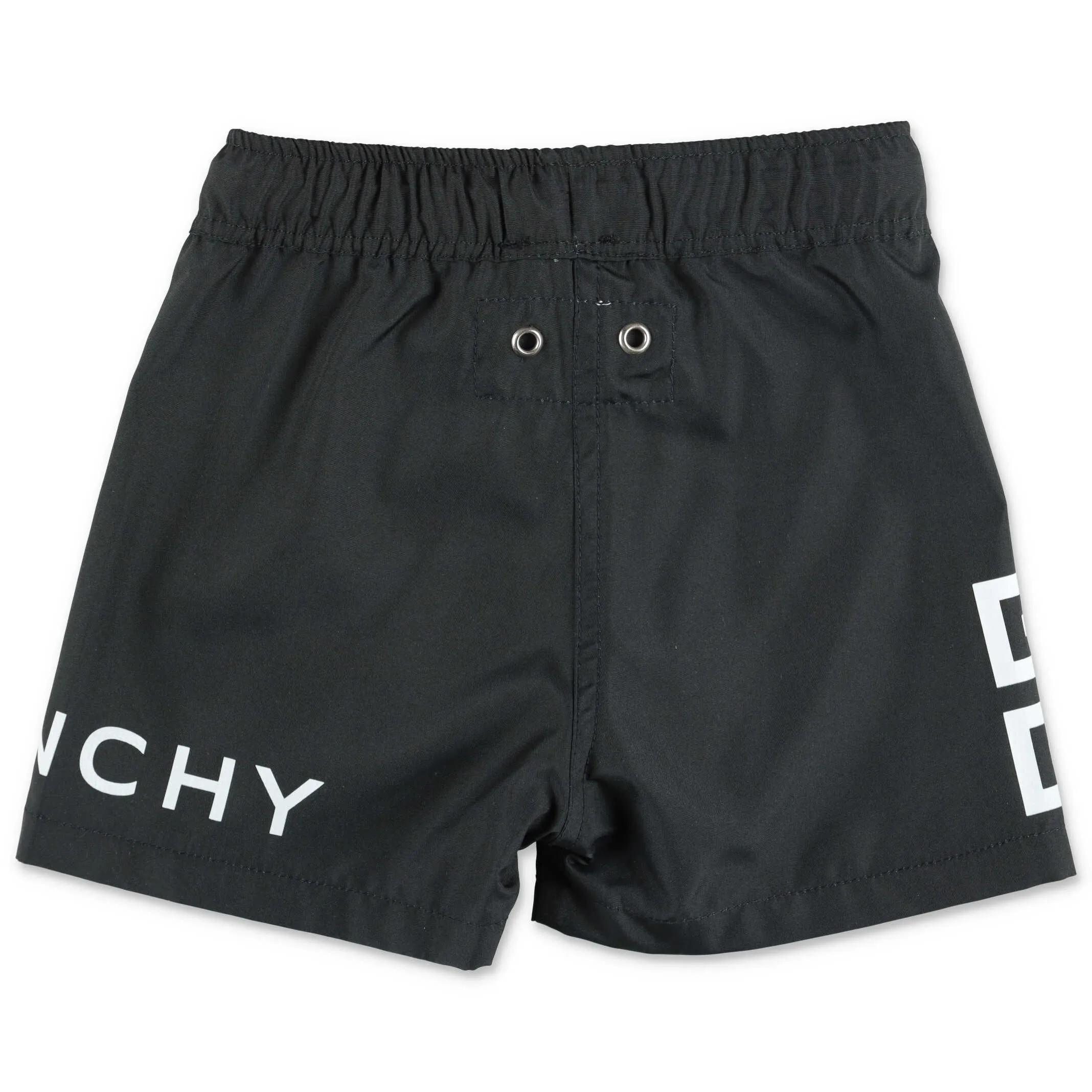 Givenchy Kids Logo Printed Drawstring Swim Shorts