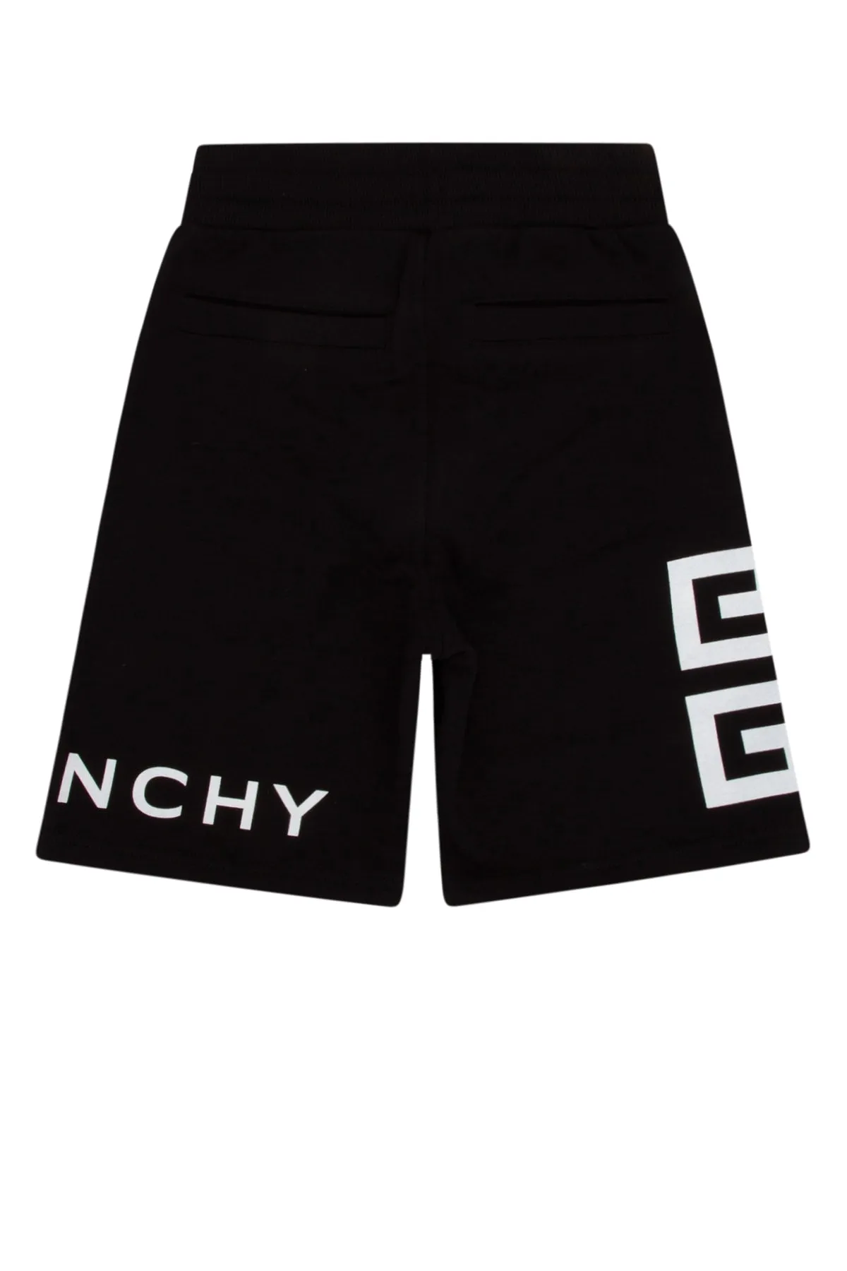 Givenchy Kids Logo Printed Drawstring Track Shorts