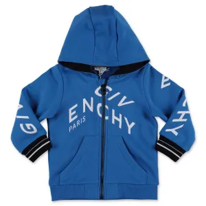 Givenchy Kids Logo Printed Hooded Jacket