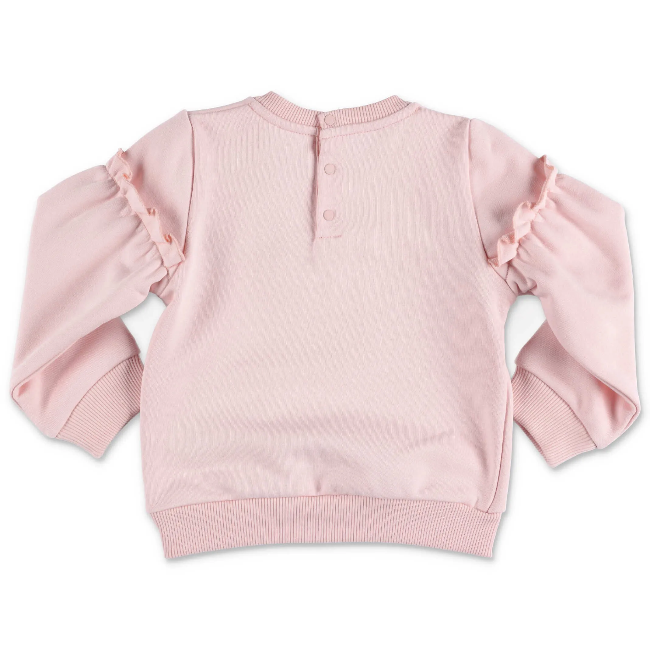 Givenchy Kids Logo Printed Ruffle Detail Sweatshirt