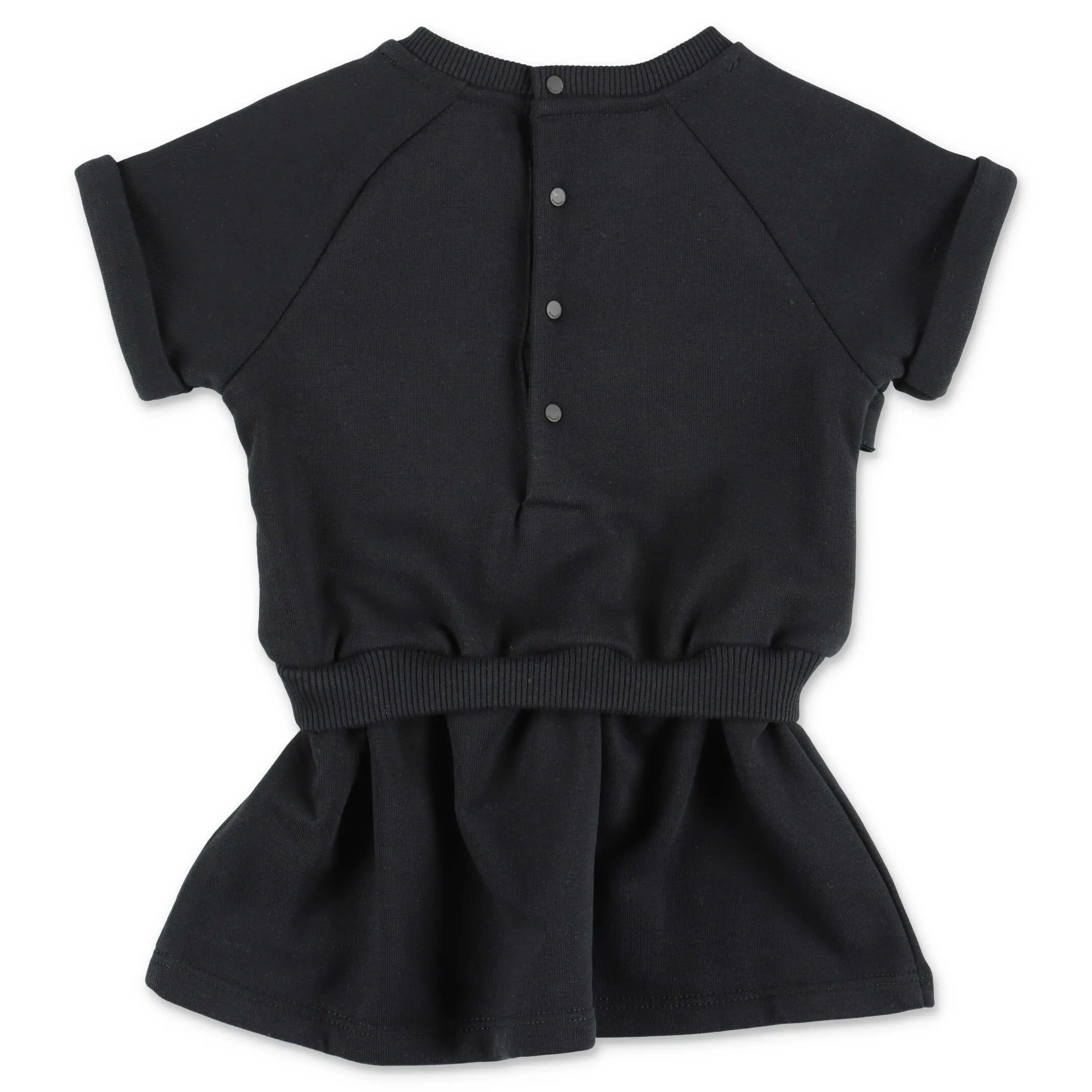 Givenchy Kids Logo Printed Ruffled Crewneck Dress