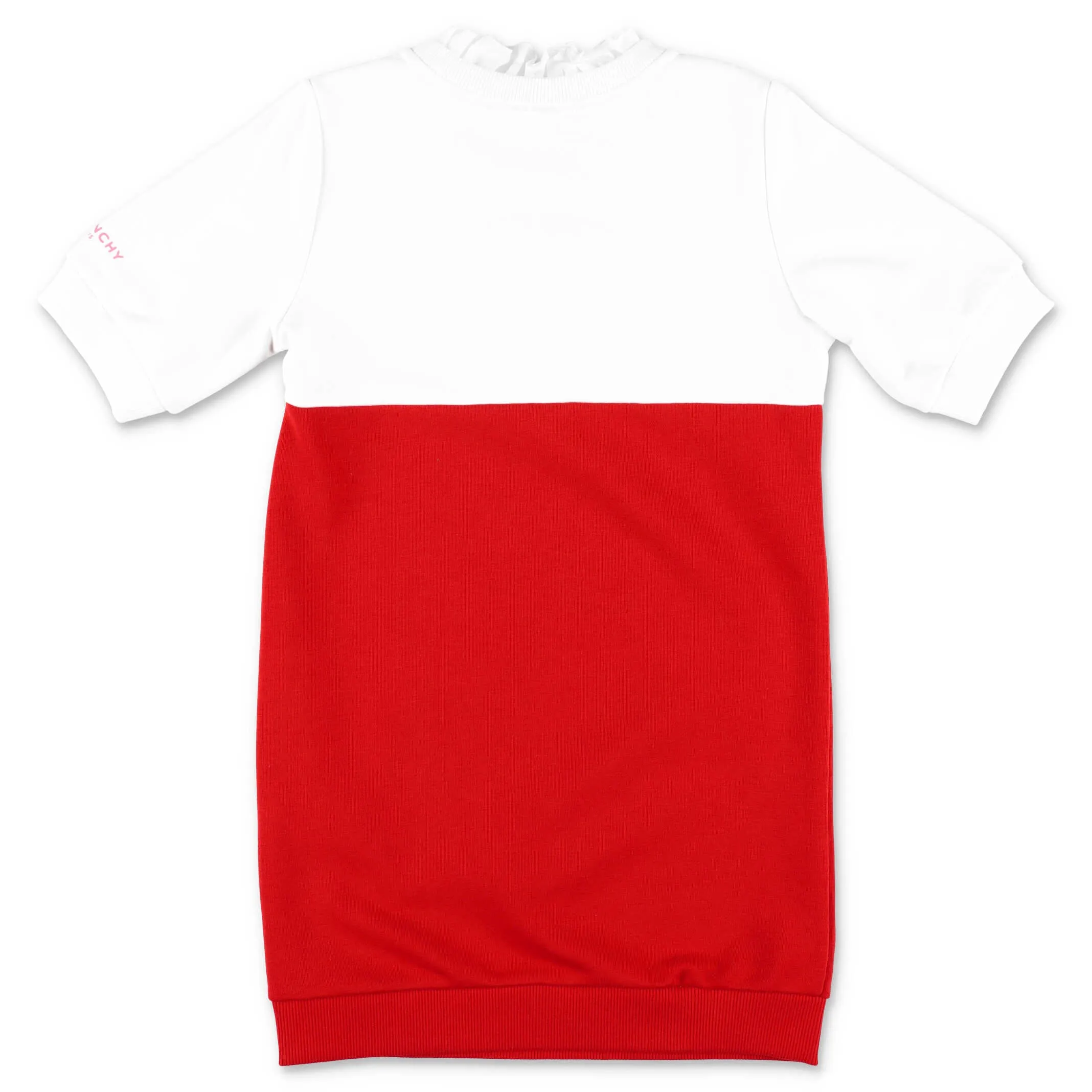 Givenchy Kids Logo Printed Two-Tone Sweatshirt Dress