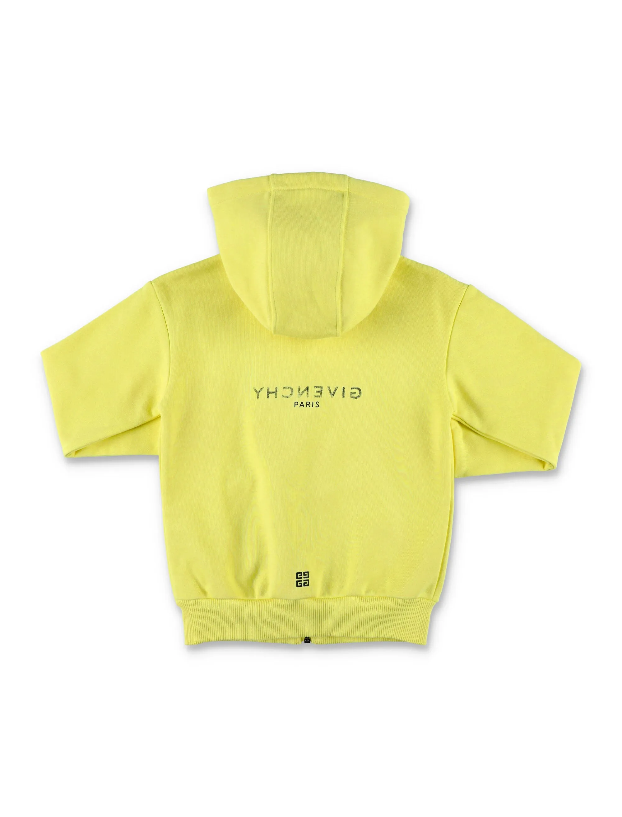 Givenchy Kids Logo Printed Zip Up Hoodie