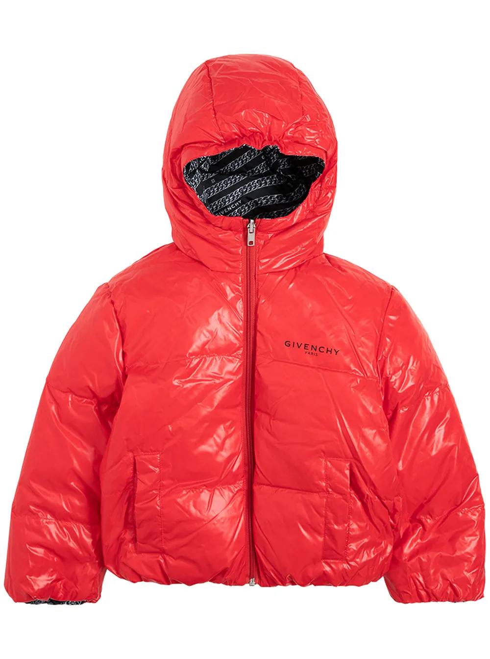 Givenchy Kids Reversible Hooded Jacket