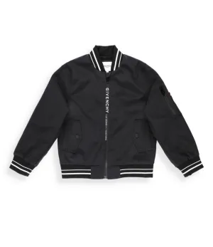 Givenchy Kids Striped Bomber Jacket