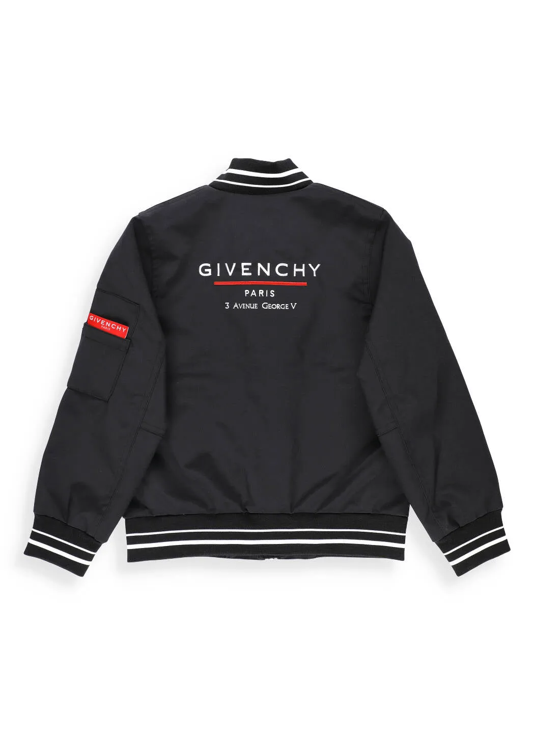 Givenchy Kids Striped Bomber Jacket