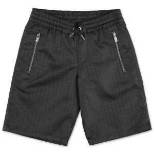 Givenchy Kids Zip-Detaild Drawstring Shorts