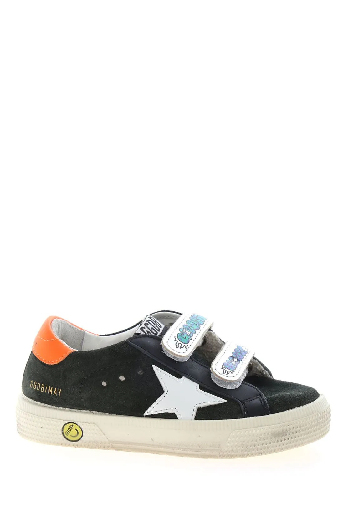Golden Goose Kids May Velcro Strap Sneakers