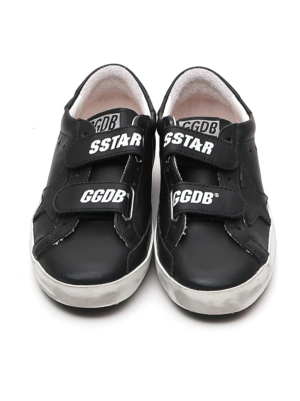 Golden Goose Kids Old School Velcro Strap Sneakers