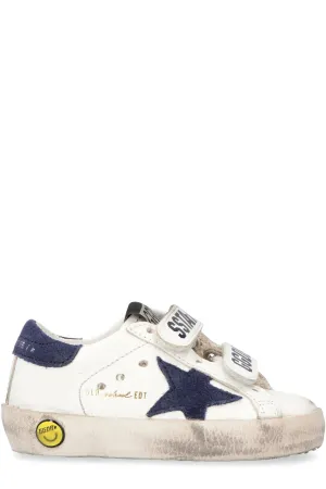 Golden Goose Kids Old School Velcro Strap Sneakers