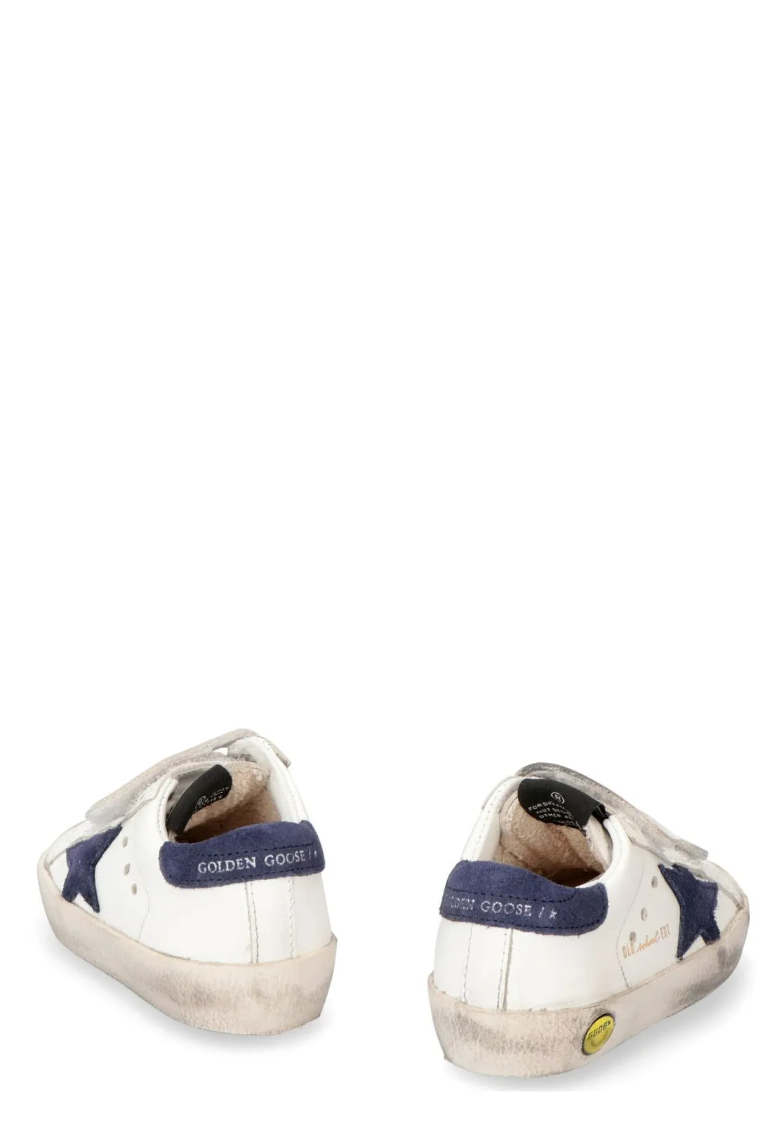 Golden Goose Kids Old School Velcro Strap Sneakers