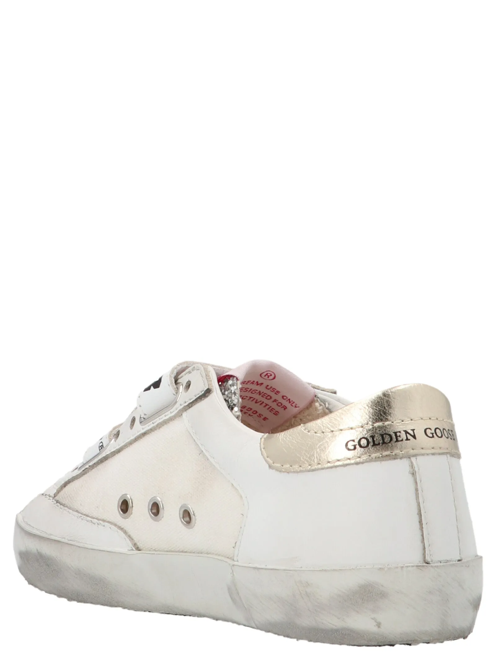 Golden Goose Kids Old School Velcro Strap Sneakers