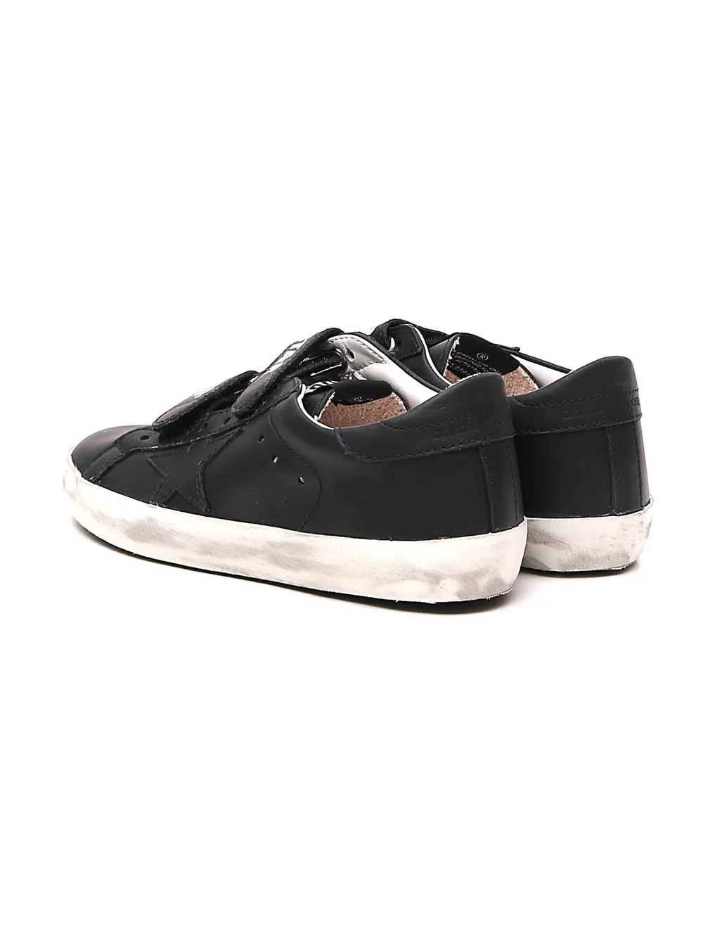 Golden Goose Kids Old School Velcro Strap Sneakers