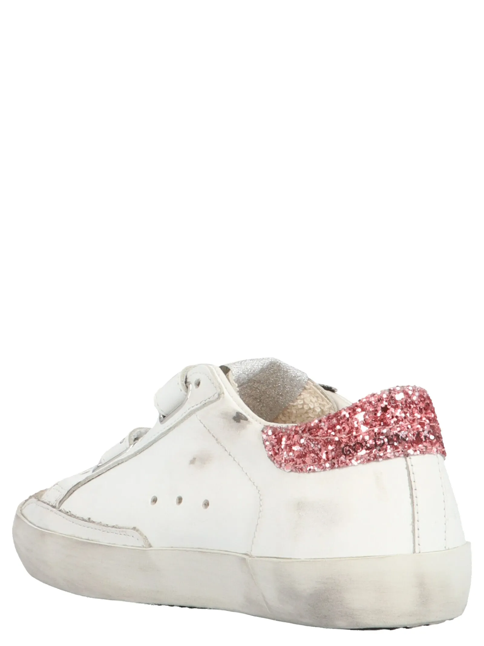 Golden Goose Kids Old School Velcro Strap Sneakers