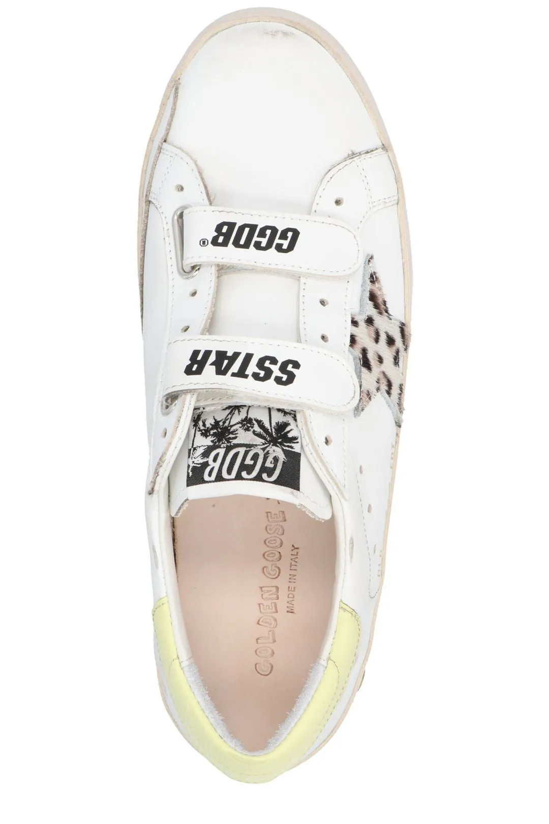 Golden Goose Kids Old Skool Star Patched Sneakers