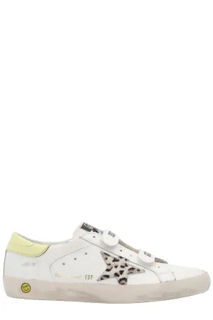 Golden Goose Kids Old Skool Star Patched Sneakers