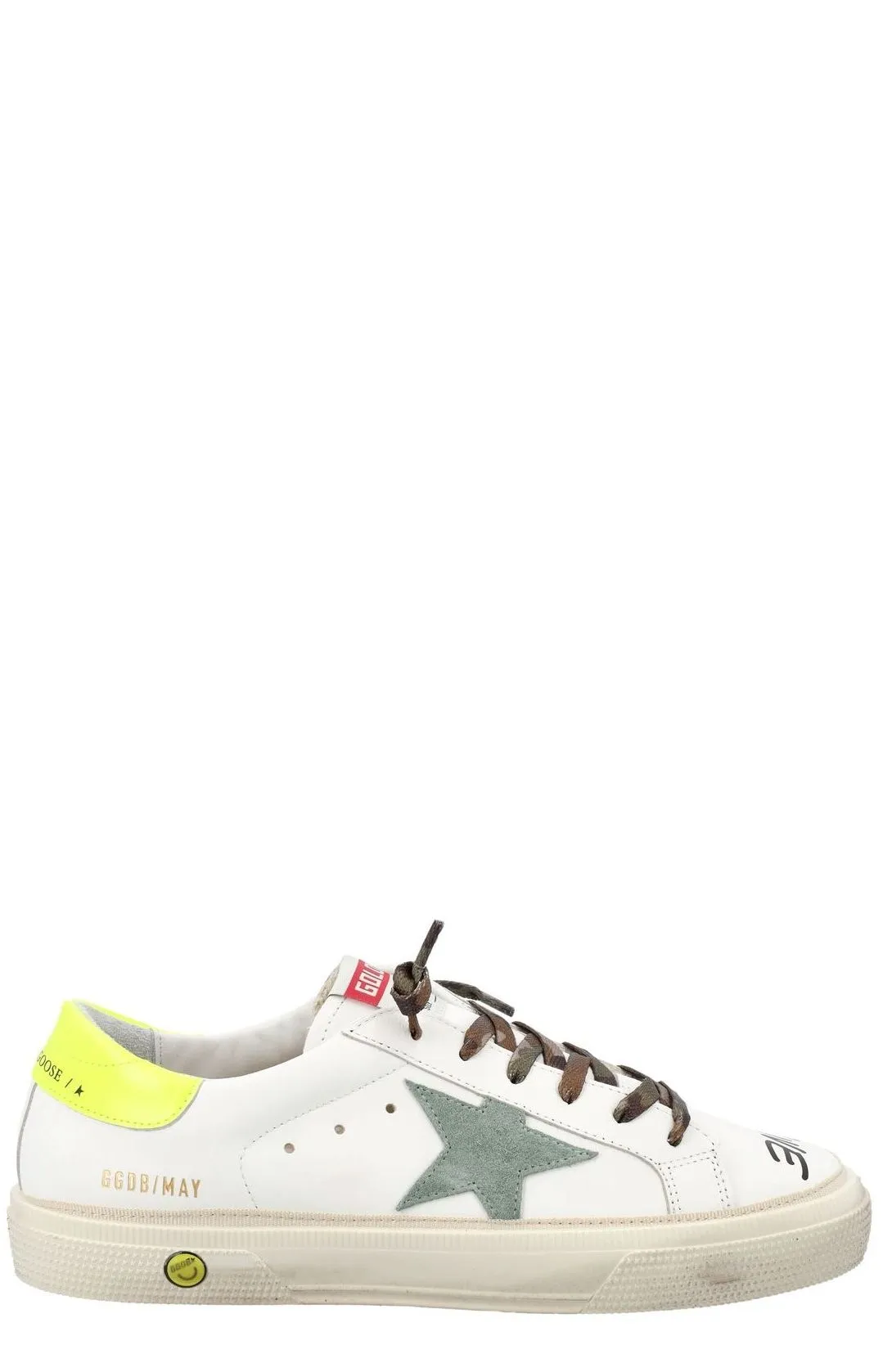 Golden Goose Kids Round Toe Lace-Up Sneakers