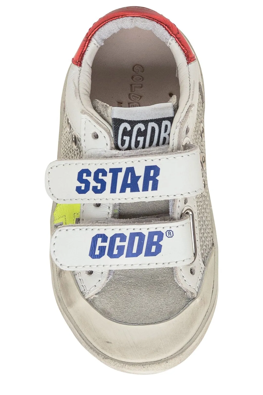 Golden Goose Kids Star Patch Touch-Strap Sneakers