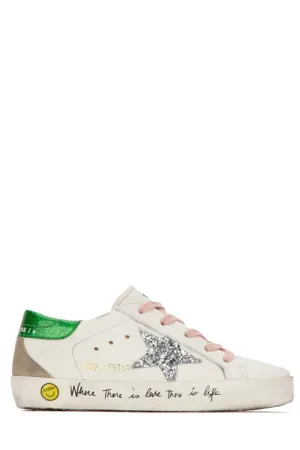 Golden Goose Kids Super-Star Lace-Up Sneakers