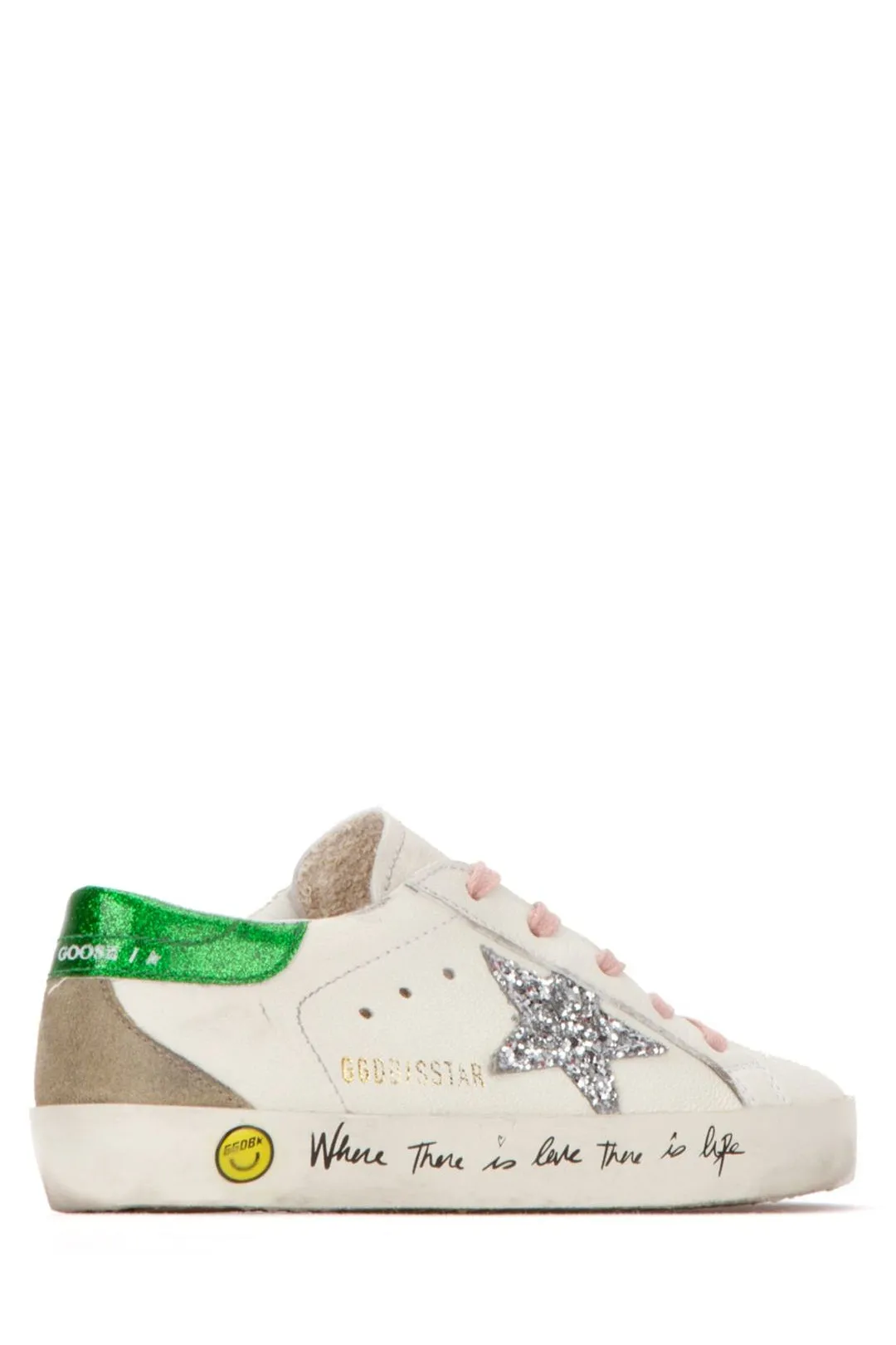 Golden Goose Kids Super-Star Lace-Up Sneakers