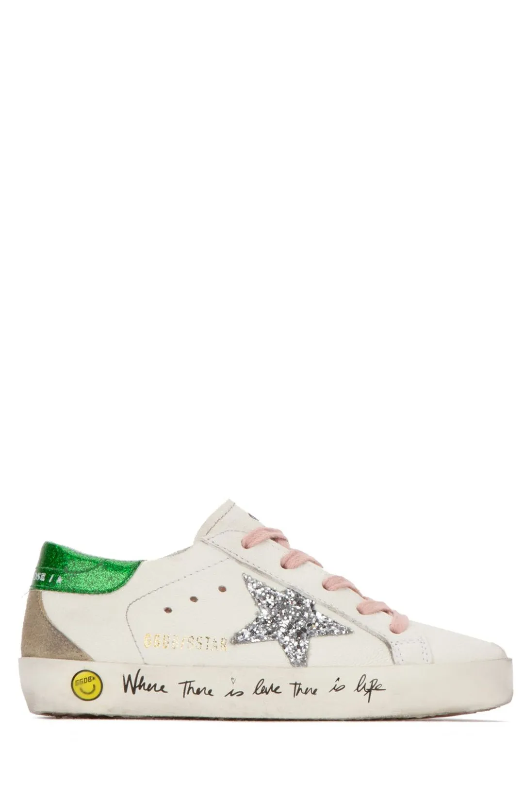 Golden Goose Kids Super-Star Lace-Up Sneakers