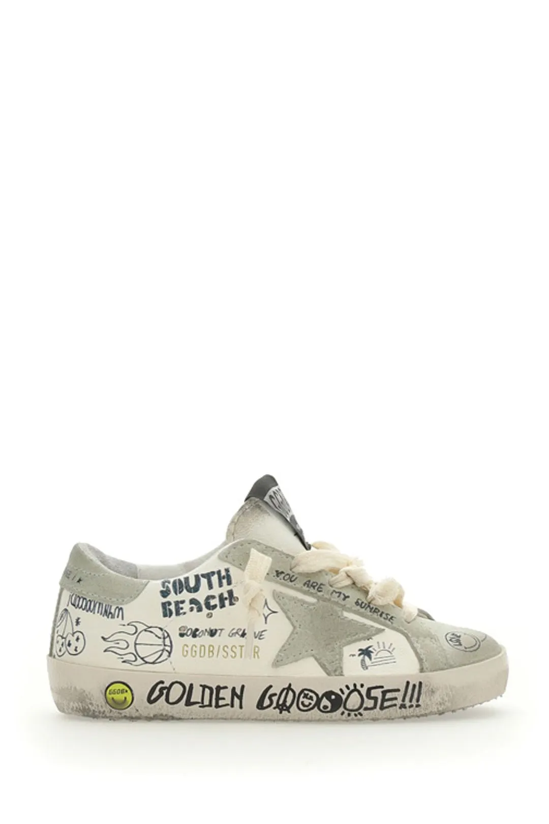 Golden Goose Kids Super-Star Lace-Up Sneakers