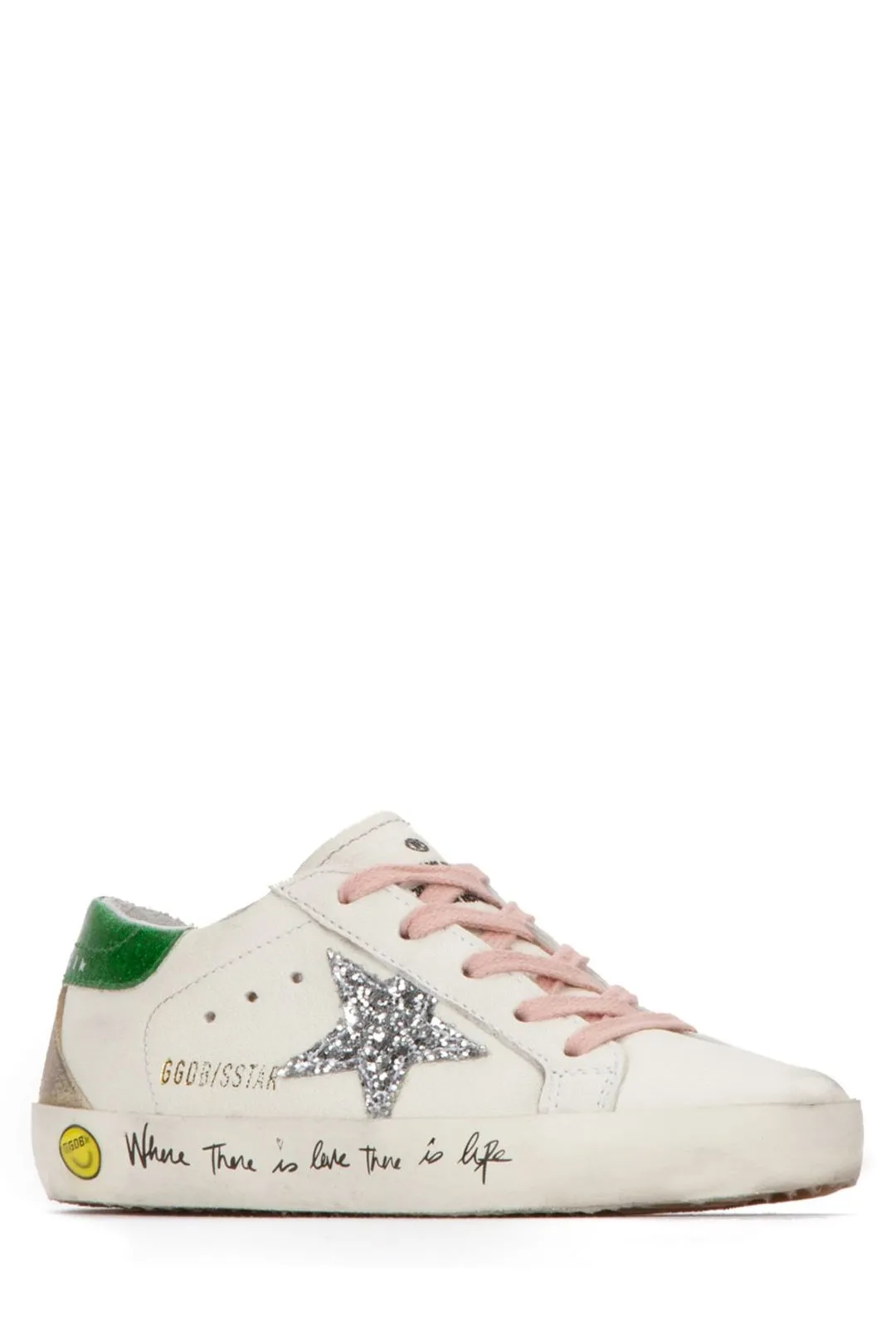 Golden Goose Kids Super-Star Lace-Up Sneakers
