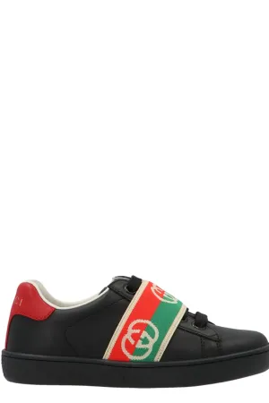 Gucci Kids Ace Interlocking G Sneakers
