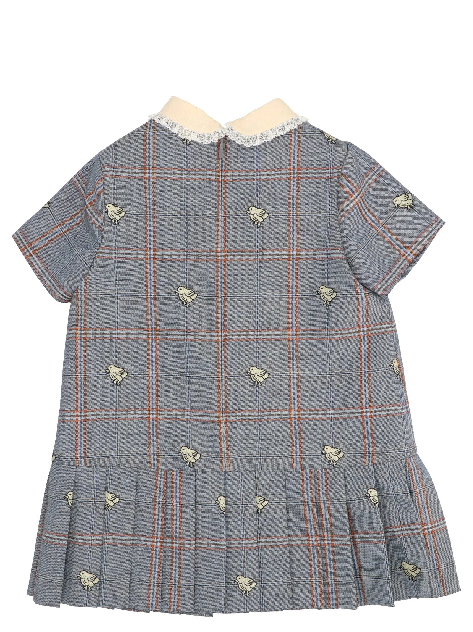 Gucci Kids Baby Chick Plaid Dress