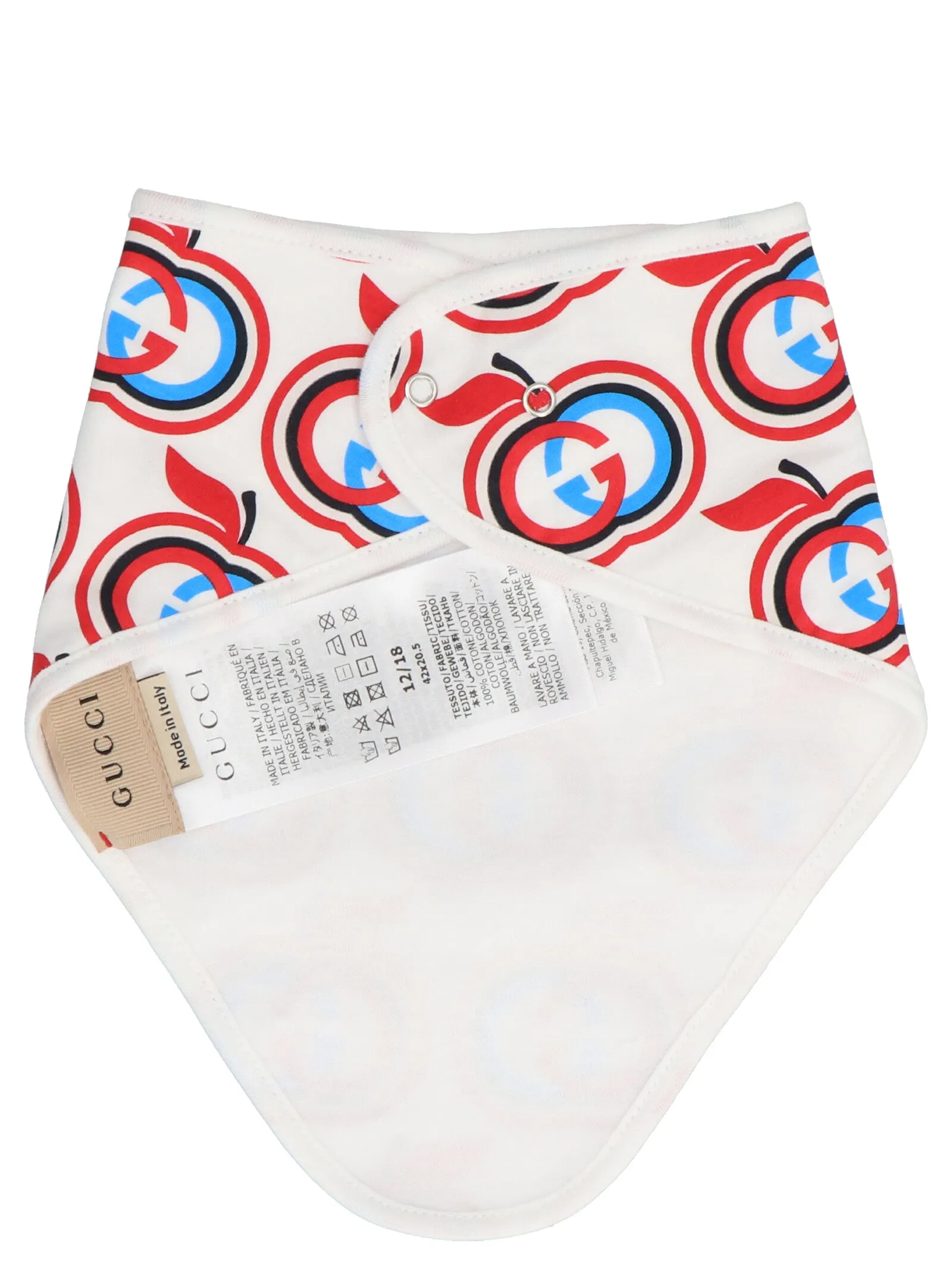 Gucci Kids GG Apple Print Three-Piece Set