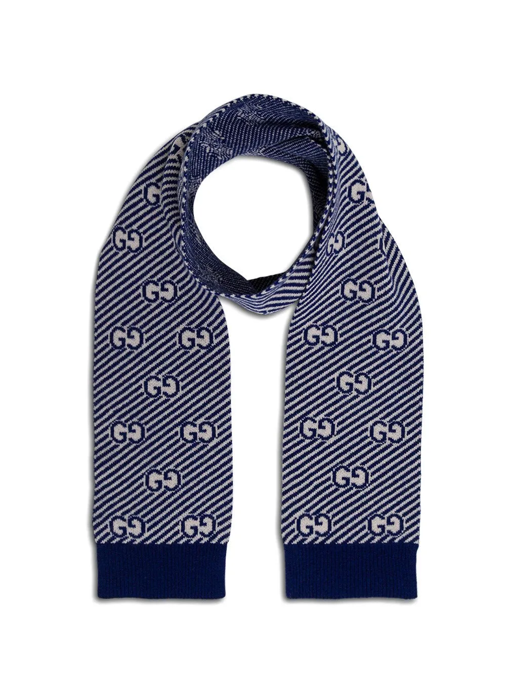 Gucci Kids GG Intarsia Scarf