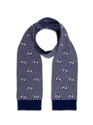Gucci Kids GG Intarsia Scarf